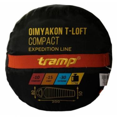Спальный мешок Tramp Oimyakon Regular Orange/Grey R Фото 10