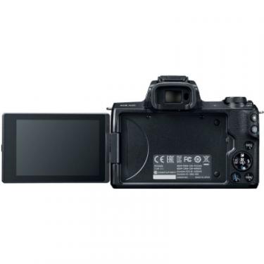 Цифровой фотоаппарат Canon EOS M50 + 15-45 IS STM + 22 STM Double Kit Black Фото 9