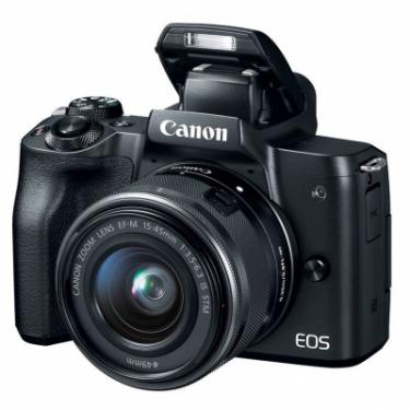 Цифровой фотоаппарат Canon EOS M50 + 15-45 IS STM + 22 STM Double Kit Black Фото 2