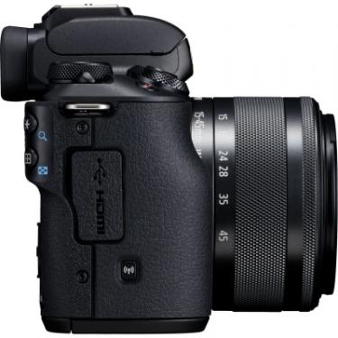 Цифровой фотоаппарат Canon EOS M50 + 15-45 IS STM + 22 STM Double Kit Black Фото 6