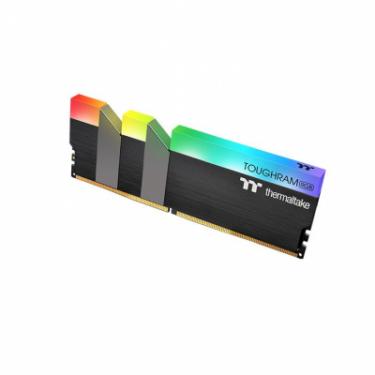 Модуль памяти для компьютера ThermalTake DDR4 16GB (2x8GB) 4400 MHz Toughram Black RGB Фото 4