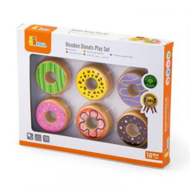 Игровой набор Viga Toys кулінара Пончики Фото 1