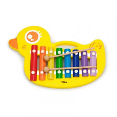 Развивающая игрушка Viga Toys ксилофон Утенок Фото