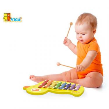 Развивающая игрушка Viga Toys ксилофон Утенок Фото 2