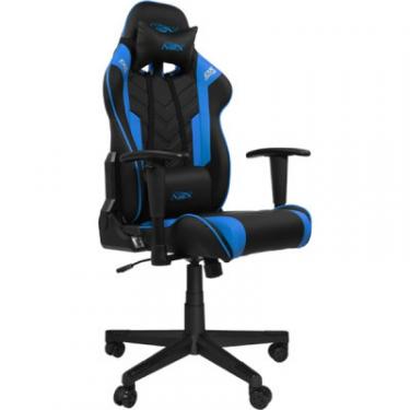 Кресло игровое DXRacer Nex Black/Blue Фото