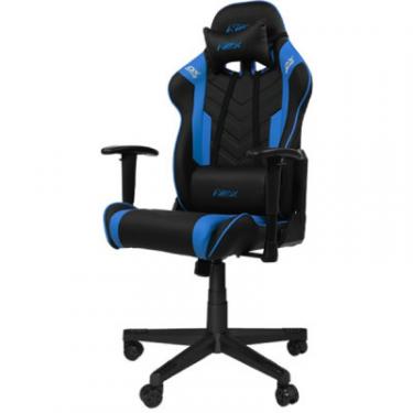 Кресло игровое DXRacer Nex Black/Blue Фото 1