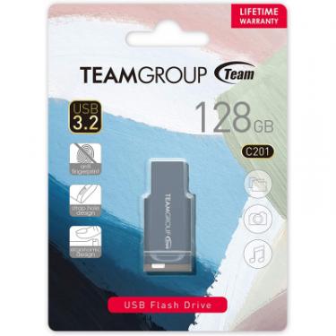 USB флеш накопитель Team 128GB C201 Blue USB 3.2 Фото 5