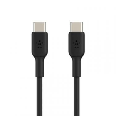 Дата кабель Belkin USB-С - USB-С, PVC, 1m, black Фото 2