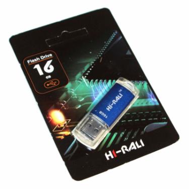 USB флеш накопитель Hi-Rali 16GB Rocket Series Blue USB 2.0 Фото