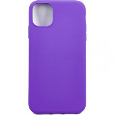 Чехол для мобильного телефона Dengos Carbon iPhone 11, violet (DG-TPU-CRBN-38) Фото