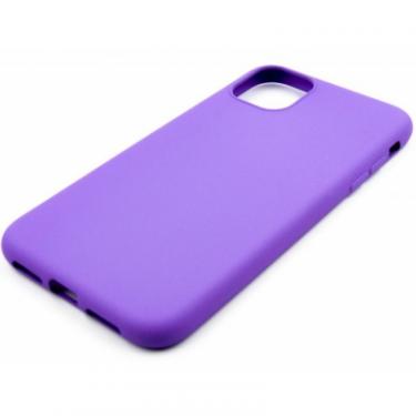 Чехол для мобильного телефона Dengos Carbon iPhone 11, violet (DG-TPU-CRBN-38) Фото 1