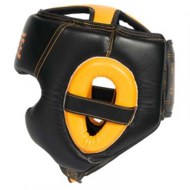 Боксерский шлем Benlee Brockton L/XL Black/Yellow Фото 1