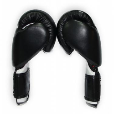 Боксерские перчатки Thor Ring Star 16oz Black/White/Red Фото 1