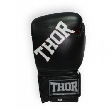 Боксерские перчатки Thor Ring Star 16oz Black/White/Red Фото 2