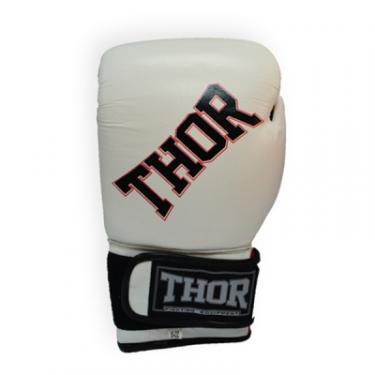 Боксерские перчатки Thor Ring Star 16oz White/Red/Black Фото 2