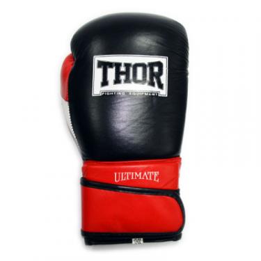 Боксерские перчатки Thor Ultimate 10oz Black/White/Red Фото 1