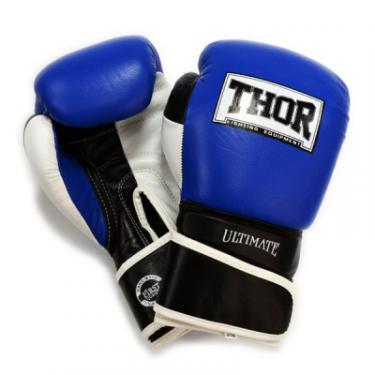 Боксерские перчатки Thor Ultimate 14oz Blue/Black/White Фото