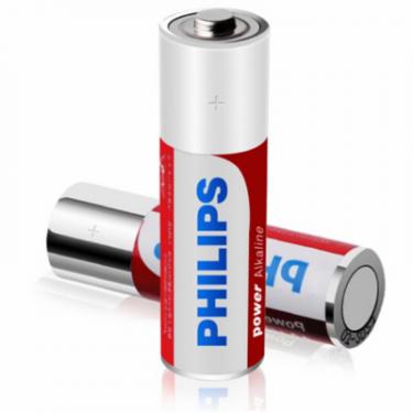 Батарейка Philips AA Alkaline 1.5V LR6, 2pcs/card Фото 1