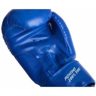 Боксерские перчатки PowerPlay 3004 10oz Blue Фото 5