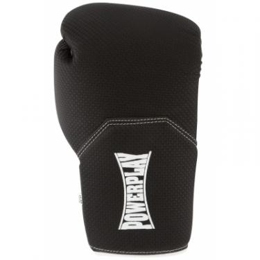 Боксерские перчатки PowerPlay 3011 12oz Black/White Фото 3