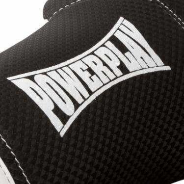 Боксерские перчатки PowerPlay 3011 12oz Black/White Фото 6
