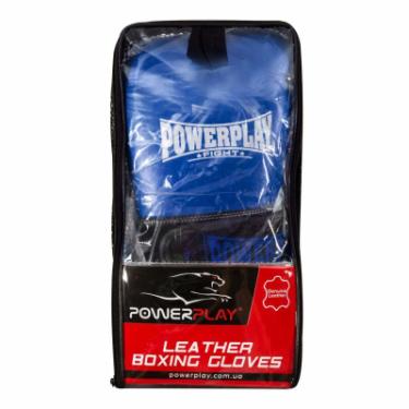 Боксерские перчатки PowerPlay 3015 10oz Blue Фото 5