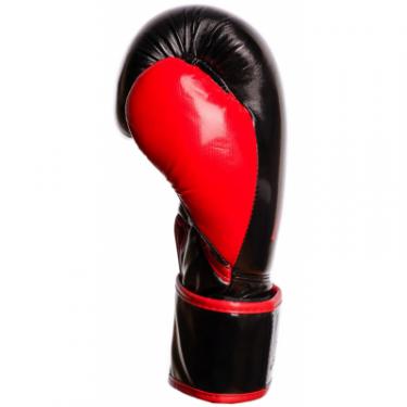 Боксерские перчатки PowerPlay 3017 8oz Black Фото 1