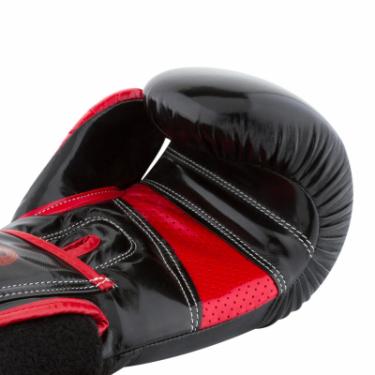 Боксерские перчатки PowerPlay 3017 8oz Black Фото 4