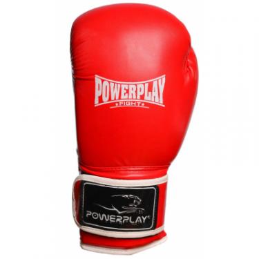 Боксерские перчатки PowerPlay 3019 12oz Red Фото 2