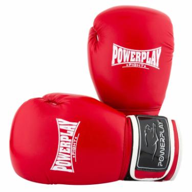 Боксерские перчатки PowerPlay 3019 12oz Red Фото 6