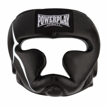 Боксерский шлем PowerPlay 3066 S Black Фото 1