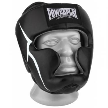 Боксерский шлем PowerPlay 3066 S Black Фото 2