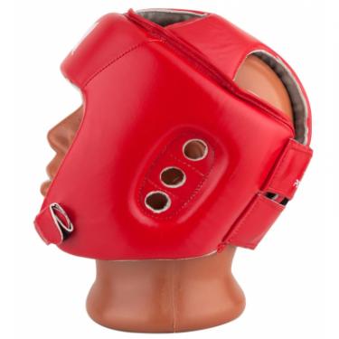 Боксерский шлем PowerPlay 3084 M Red Фото 2