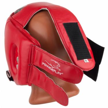 Боксерский шлем PowerPlay 3084 M Red Фото 5