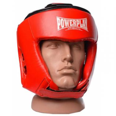 Боксерский шлем PowerPlay 3049 XL Red Фото 1