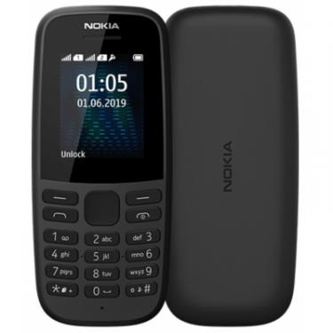 Мобильный телефон Nokia 105 SS 2019 (no charger) Black Фото 1