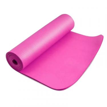 Коврик для фитнеса Power System Fitness Yoga Mat PS-4017 Pink Фото 2