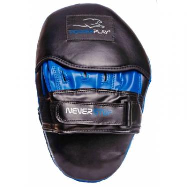 Лапы боксерские PowerPlay 3051 PU Black/Blue Фото 2