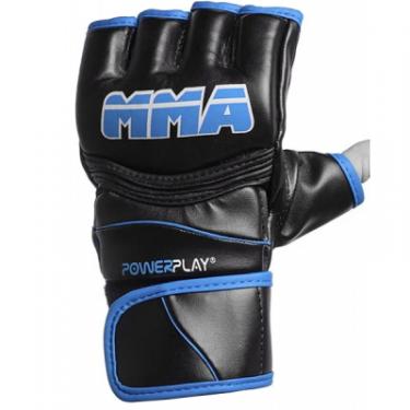 Перчатки для MMA PowerPlay 3055 XL Black/Blue Фото