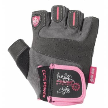 Перчатки для фитнеса Power System Cute Power Woman PS-2560 XL Pink Фото