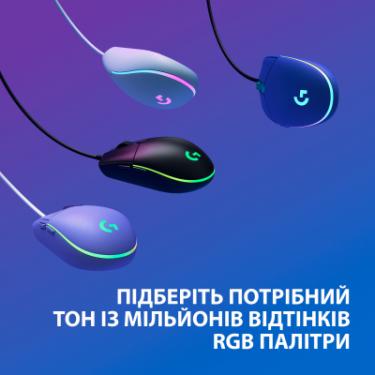 Мышка Logitech G102 Lightsync USB Blue Фото 6