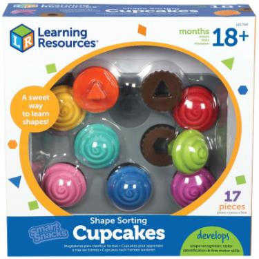 Развивающая игрушка Learning Resources набор-сортер Капкейки Фото