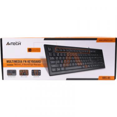 Клавиатура A4Tech KRS-85 USB Black Фото 1