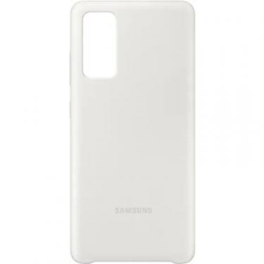 Чехол для мобильного телефона Samsung Silicone Cover Galaxy S20FE (G780) White Фото 2