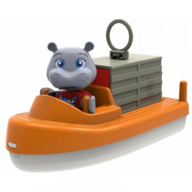 Игровой набор AquaPlay Строительство с краном, машинкой, лодкой и фигурко Фото 1