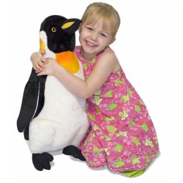 Мягкая игрушка Melissa&Doug Большой плюшевый пингвин, 60 см Фото 1