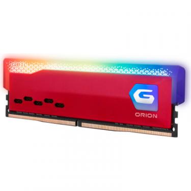 Модуль памяти для компьютера Geil DDR4 16GB (2x8GB) 3200 MHz Orion RGB Racing Red Фото 1