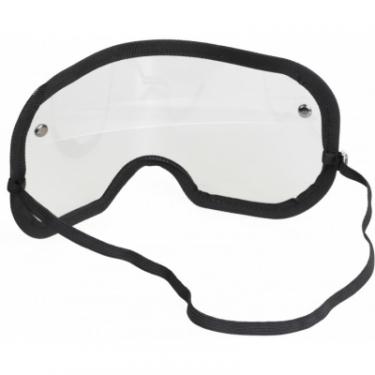 Защитная маска для лица Red point прозрачная с регулируемым объемом Черная Фото 3