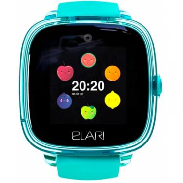 Смарт-часы Elari KidPhone Fresh Green с GPS-трекером Фото 1