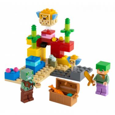 Конструктор LEGO Minecraft Коралловый риф 92 детали Фото 1